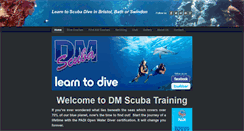 Desktop Screenshot of dm-scuba.co.uk